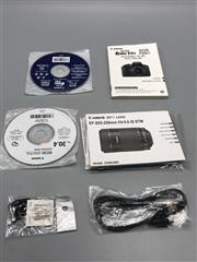 CANON EOS REBEL T6I SLR CAMERA, 24.2MP, EFS 18-55/55-250MM LENSES